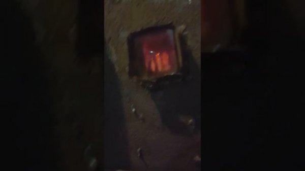 Врезал дожиг пиролизных газов в буржуйку!