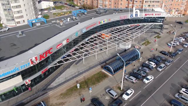 Бизнес-центр "Спектр", Минск. Облет на квадрокоптере. смотреть онлайн