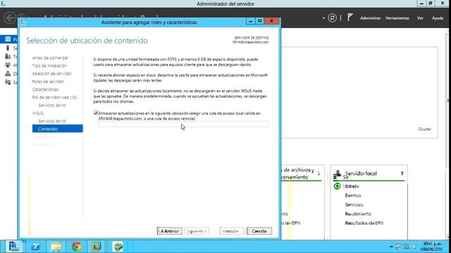 01 Instalación de WSUS (Windows Server Update Services) en Windows Server 2012 смотреть онлайн