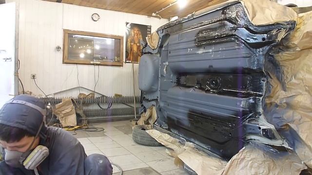 антикор ,обработка днища ваз своими руками часть 7 смотреть онлайн