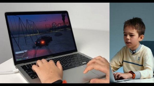 Играем в GTA V на MacBook Air M1 2021. Games on Mac M1 chip