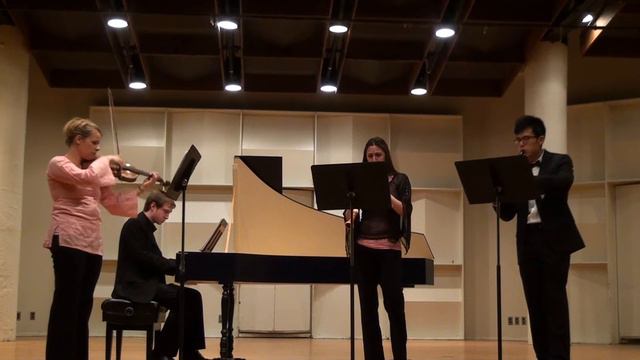 Telemann - Concerto in A minor for recorder, oboe, violin and basso continuo смотреть онлайн