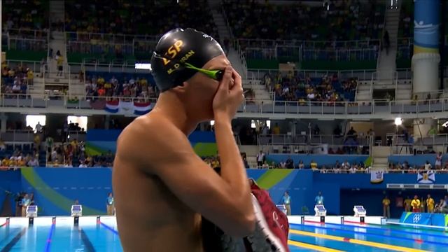 Second chance for a Spanish swimmer after leaving the pool in tears смотреть онлайн