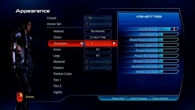 Mass Effect 3 Fem Shep Shiny Leather Black Aria Outfit Mod - HD смотреть онлайн