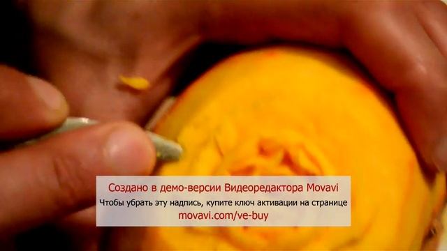 Карвинг. Роза из тыквы смотреть онлайн