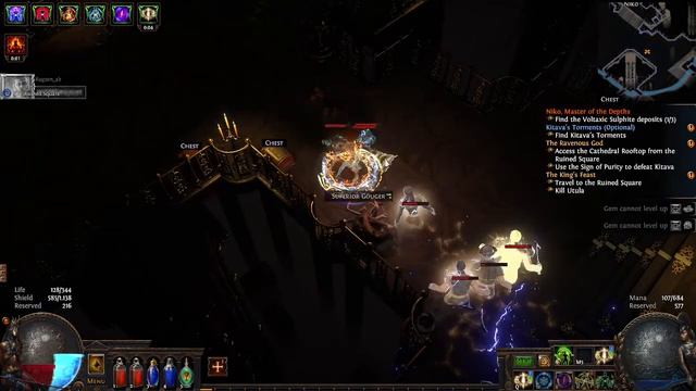 POE: trying out aura build part 3 смотреть онлайн