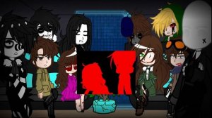 ??Реакция крипипасты на тт и на ютуб?? (Автор впервые делала реакцию крипипасты)