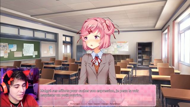 LE JEU N'EST PLUS MIGNON DU TOUT..! - Doki Doki Literature Club #2 (Let's Play FR) смотреть онлайн