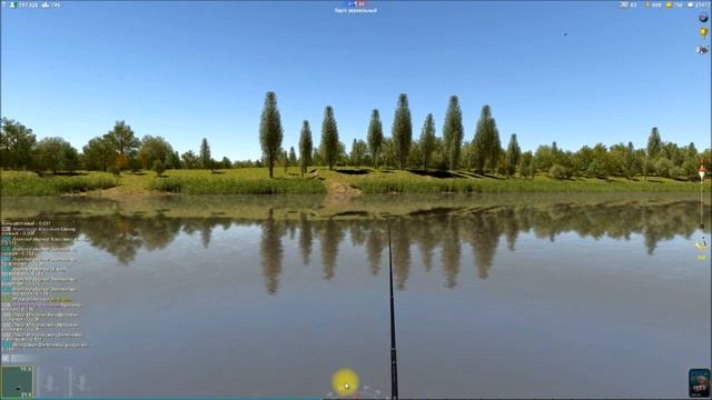 Чукучан белый, открытие локации Озеро Джадж Перез, в игре Трофейная рыбалка 2 смотреть онлайн