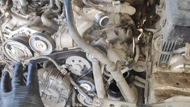 Toyota Land Cruiser 200 капиталим двигатель часть 1 смотреть онлайн