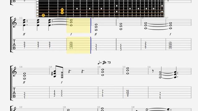 Aria   Iskushenie GUITAR 2 TABLATURE