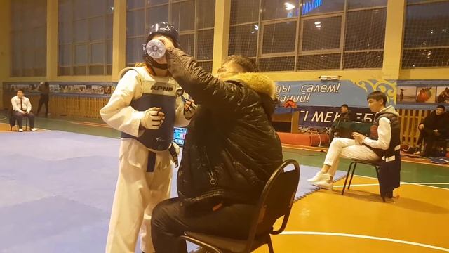 Чемпионат области по таеквондо WT среди кадетов и юниоров. 27.12.2018 г. смотреть онлайн