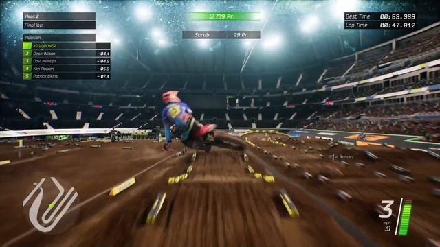Monster Energy Supercross The Game Part 28 | SUPER STARTER! | Career Mode | PS4 PRO смотреть онлайн