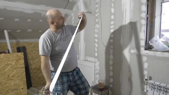 два способа проклеивания швов гипсокартона смотреть онлайн