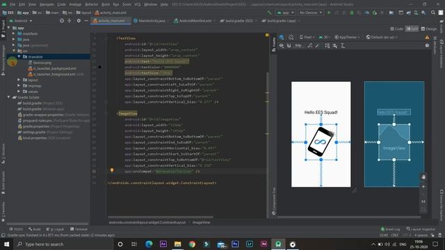 Create imageview in android studio in tamil | On click function | Android App development in tamil смотреть онлайн