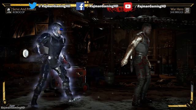 Mortal Kombat 11 - ROBOCOP vs CYBORGS Gameplay @ 1440p (60ᶠᵖˢ) ✔ смотреть онлайн
