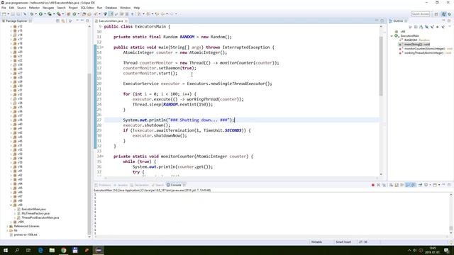 [Java szálkezelés v9] Executors és ThreadPoolExecutor osztály смотреть онлайн