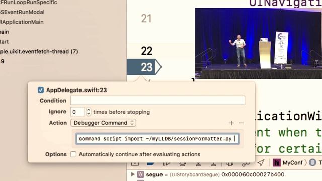 Advanced Debugging with Xcode - Extending LLDB смотреть онлайн