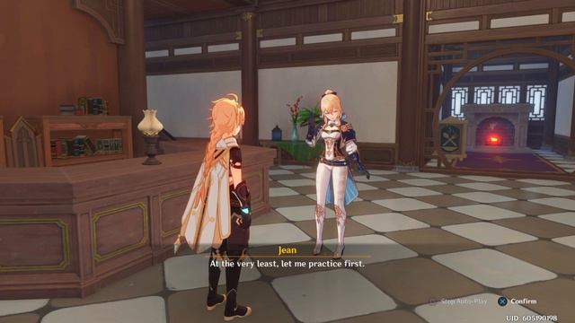 Genshin Impact: Jean's Special Teapot Interactions смотреть онлайн