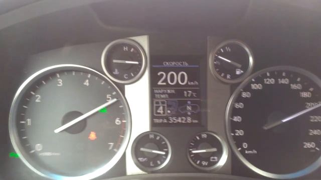Lexus LX 570 Max Speed