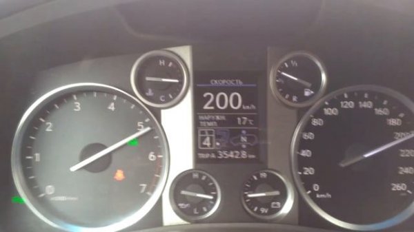 Lexus LX 570 Max Speed