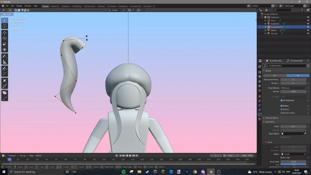 How To Model HAIR | Roblox Blender Tutorial смотреть онлайн