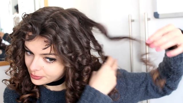 Giant Messy Curly Bun | Tutorial смотреть онлайн