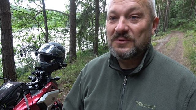 Honda NC750X(Дикий отдых в лесу) часть 5 смотреть онлайн