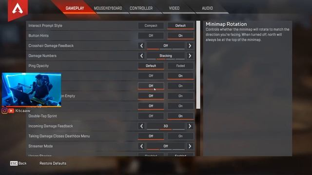 PRO PLAYER BEST SETTING APEX LEGEND 2020 ( APEX LEGEND INDONESIA / PLAYER INDONESIA ) смотреть онлайн