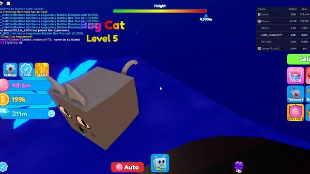 New MYSTERY Pog Cat Pet in Bubble Gum Clicker!! смотреть онлайн