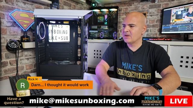 Aerocool Aero One ATX RGB BARGAIN! TECH Chat LIVE & Unboxing смотреть онлайн