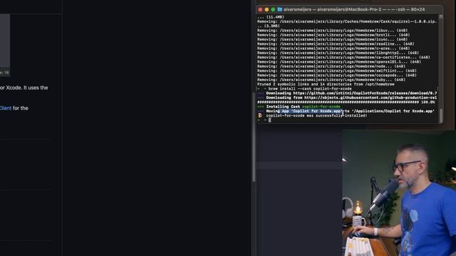How to add GitHub Copilot to Xcode - Use it to be 10X Programmer :) смотреть онлайн