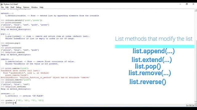 Python List Methods | Beginner Tutorial смотреть онлайн