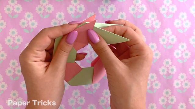 How to make Easy Origami Paper toy/ Paper antistress transformer - DIY Paper Tricks смотреть онлайн