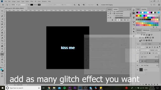 Glitch Effect in Spark Ar - Part 13.2. Глитч эффект для Инстаграм. Фильтр для СпаркАр. VHS, lut смотреть онлайн