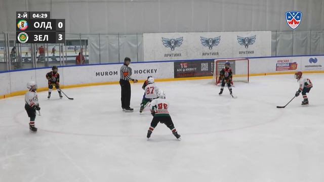 Олимпийская Деревня - Зеленоград | 2013 г.р. | 12.02.22 | Московская хоккейная лига смотреть онлайн