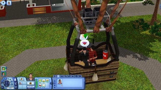 Сделал ПРЕДЛОЖЕНИЕ на Воздушном Шаре в The Sims 3 смотреть онлайн
