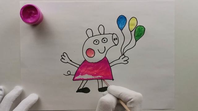 ?How to draw Peppa pig | как нарисовать свинку пеппу? смотреть онлайн