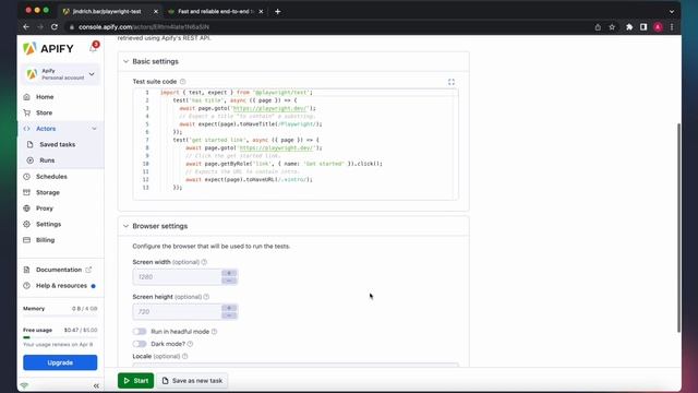 How to run end-to-end Playwright tests | Apify's Playwright Test Runner Tutorial смотреть онлайн