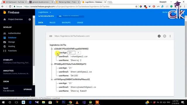 Simple Login App using Database Tutorial (PART 8) - Retrieving User Information (Android Studio 3.0 смотреть онлайн