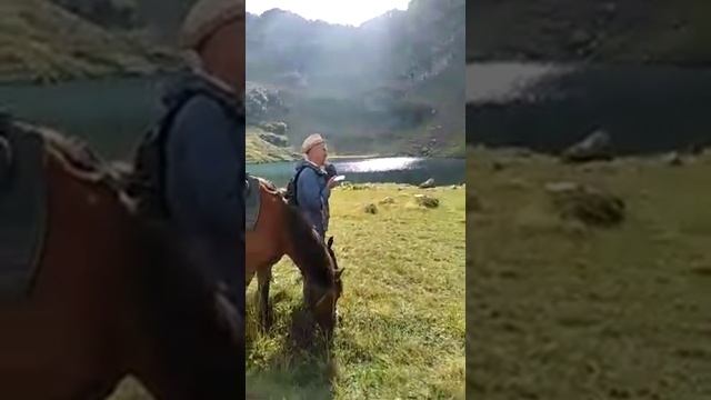 На озере Мзы в Абхазии смотреть онлайн