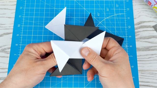 Сюрикен с секретом! Как сделать сюрикен из бумаги А4 Поделки оригами смотреть онлайн