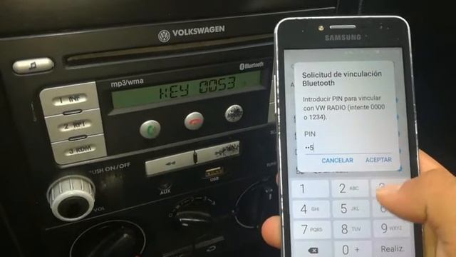 Como conectar emparejar celular tablet android a un estéreo de Volkswagen Jetta 2010 vía Bluetooth смотреть онлайн