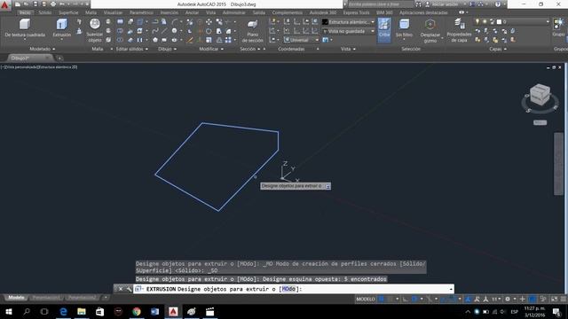 como convertir una imagen 2D a 3D en autocad смотреть онлайн