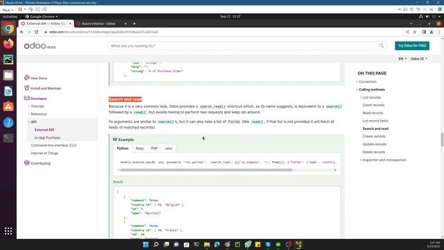 Read meta-information of fields using xmlrpc | Odoo External API смотреть онлайн