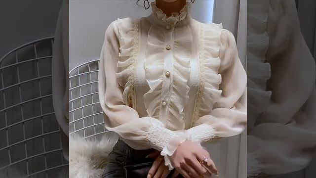 Женская шифоновая блузка смотреть онлайн