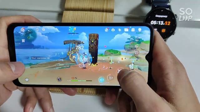 Gameplay Genshin Impact on realme C33 смотреть онлайн