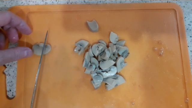 ВКУСНЫЙ САЛАТИК С ШАМПИНЬОНАМИ ЗА 5 МИНУТ