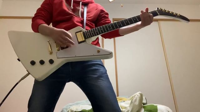 Nightside of siberia/powerwolf guitar cover смотреть онлайн