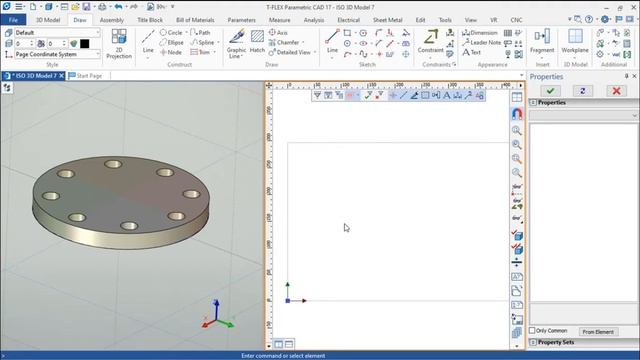 T-Flex CAD v17 - 2D Sketch and 3D Modelling смотреть онлайн